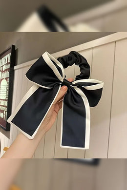 Satin Scrunchie Bow