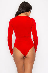 CA Red Bodysuit