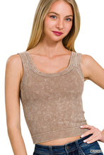 Load image into Gallery viewer, ZA Ribbed Round Neck Cami