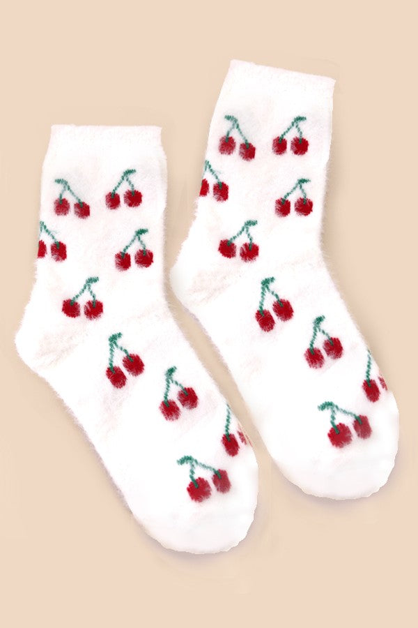 W2W Cherry Socks