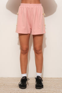 PG Velvet Bow Shorts