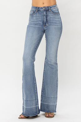 JB Tummy Control Release Hem Flare Jean