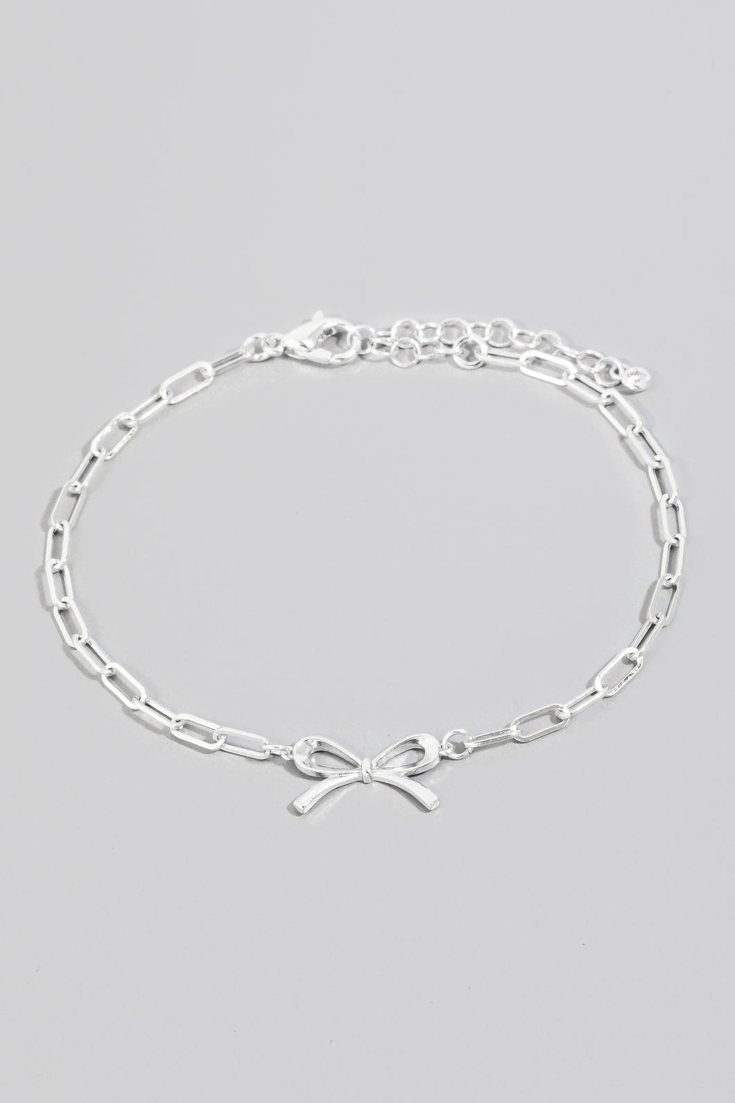 Silver Bow Bracelet