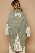 Load image into Gallery viewer, POL Oversize Crochet Patch Jacket