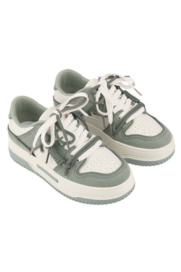Platform Olive Sneakers