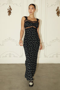 BR Lace Insert Dress