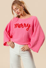 Load image into Gallery viewer, SM Merry Wide Neck Sweater