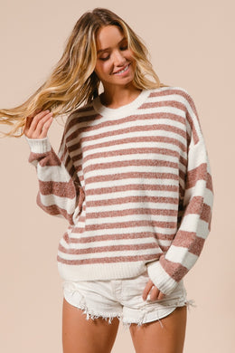 BB Mixed Stripe Sweater