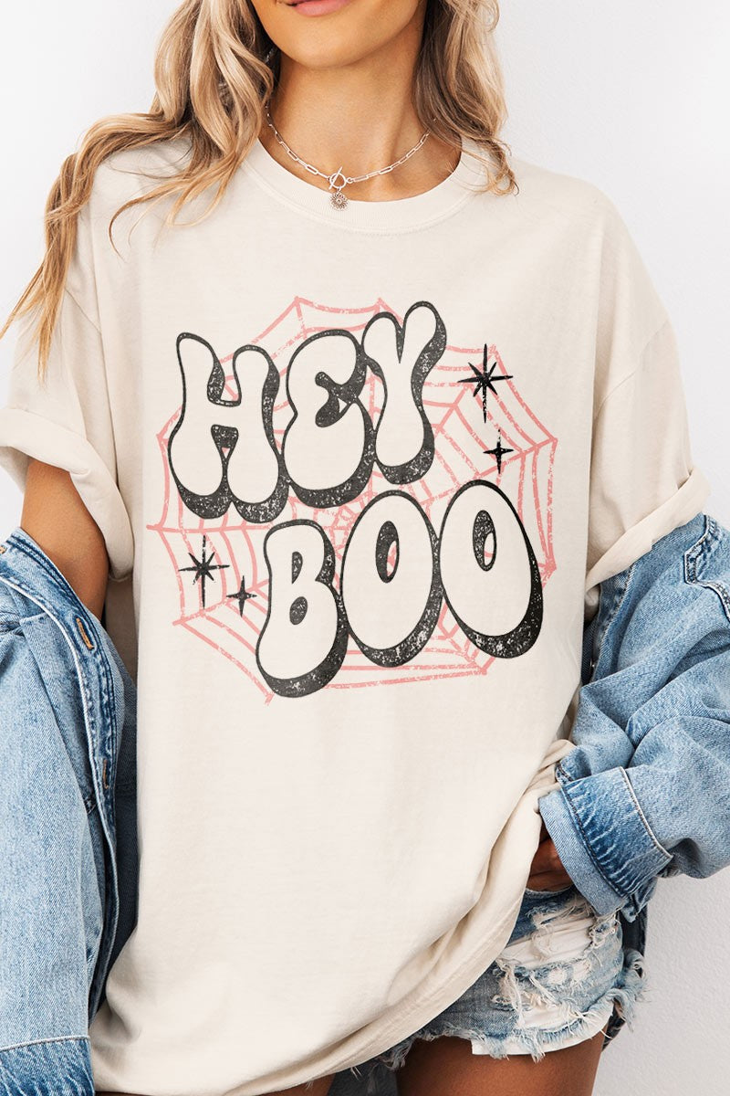 GR Hey Boo Spider Wed Tshirt