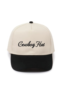 DY Cowboy Hat Ball Cap
