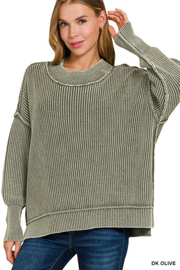 ZA Side Slit Sweater