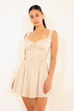 Load image into Gallery viewer, BR Gingham Corset Dress