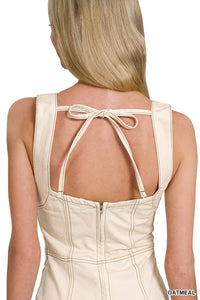 ZA Tie Back Romper