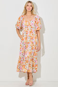 BAE Tiered Floral Maxi