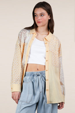 VJ Mixed Light Weight Shacket