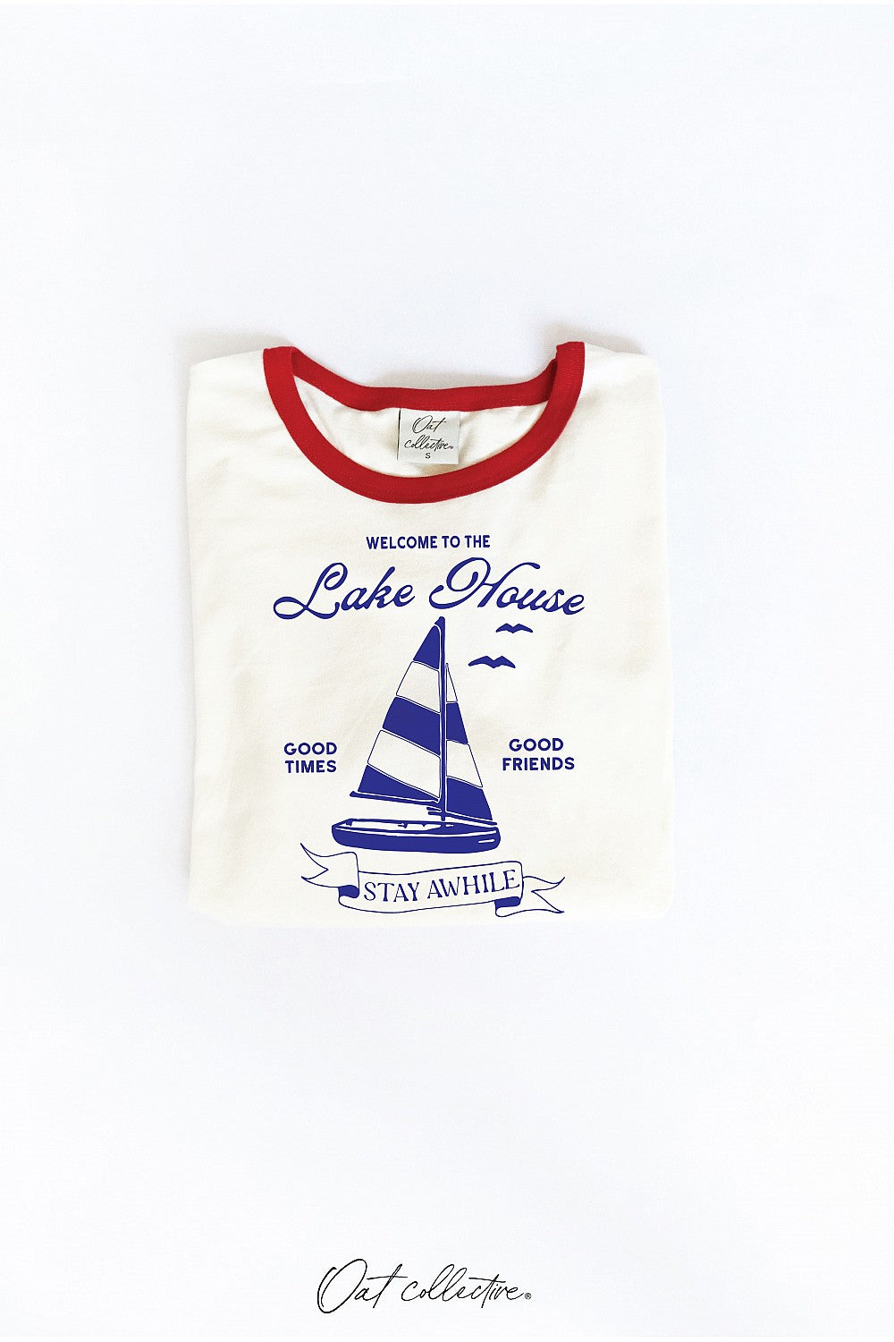 OC Red Lake House Ringer Tshirt