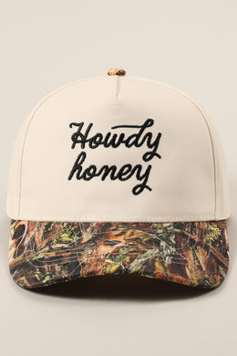 FC Howdy Honey Camo Hat