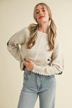 Load image into Gallery viewer, &amp;M Whip Stitch Sweater