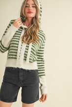 Load image into Gallery viewer, &amp;M Striped Hoodie