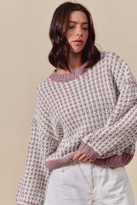 SM Two Tone Sweater