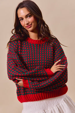SM Two Tone Sweater