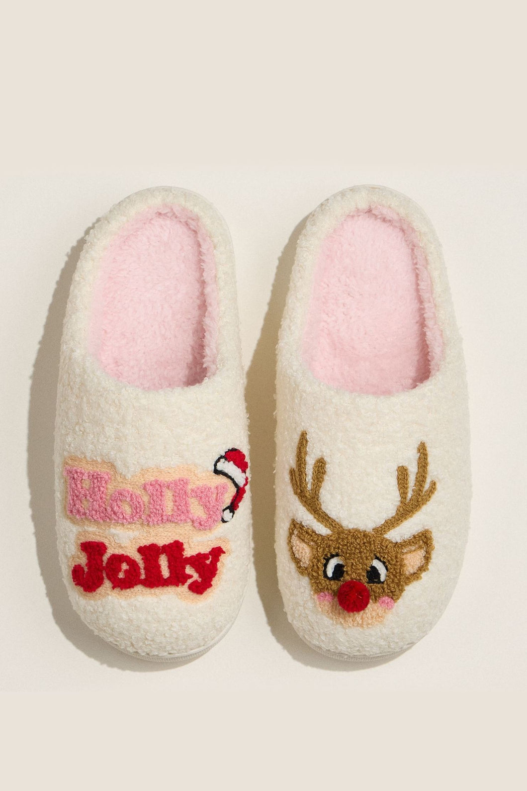 LH Holly Jolly Slippers