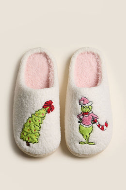 LH Grinch Tree Slipper