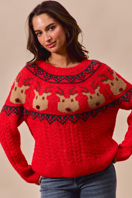 SM Rudolph Sweater
