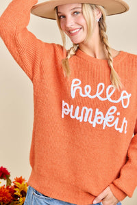 MS Hello Pumpkin Sweater
