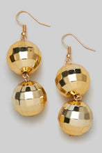 Load image into Gallery viewer, Double Disco Ball Earring