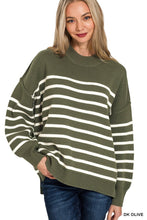 Load image into Gallery viewer, ZA Stripe Sweater
