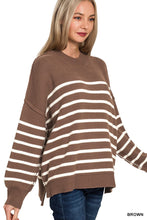 Load image into Gallery viewer, ZA Stripe Sweater