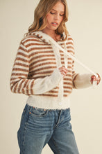 Load image into Gallery viewer, &amp;M Striped Hoodie