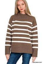 Load image into Gallery viewer, ZA Wide Stripe Sweater