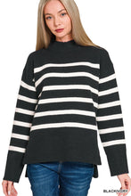 Load image into Gallery viewer, ZA Wide Stripe Sweater