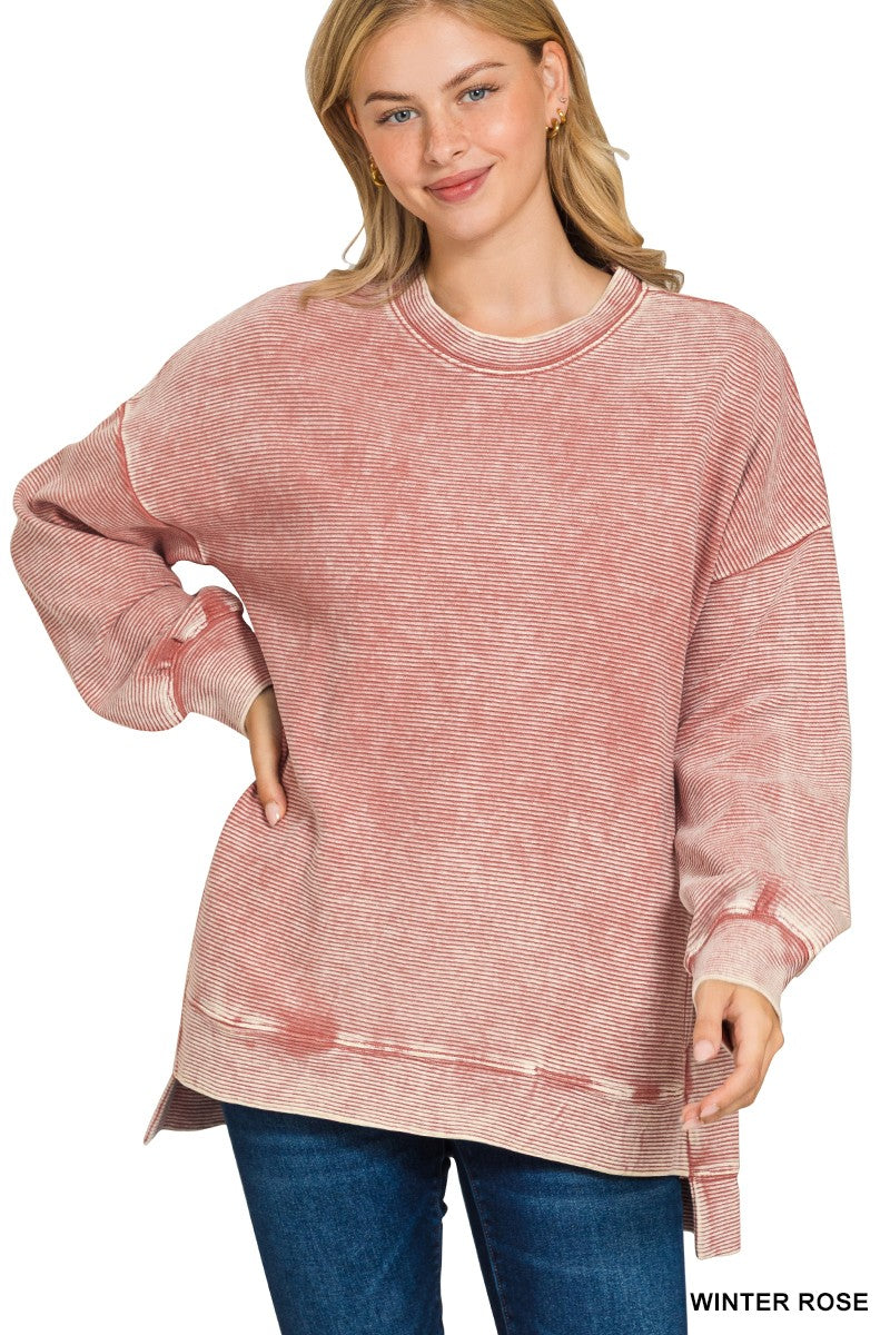 ZA Double Ribbed High-Low