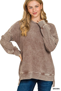 ZA Double Ribbed High-Low
