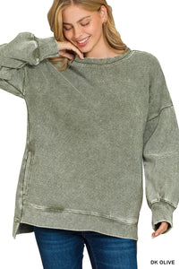 ZA Double Ribbed High-Low