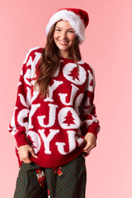 PL Red Joy Sweater