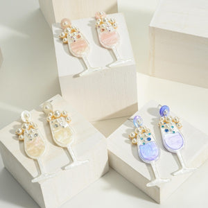 Champagne Earrings
