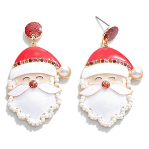 Santa Earrings