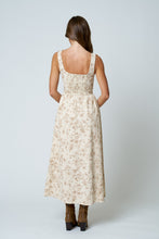 Load image into Gallery viewer, BP Floral Toile Front Hook Midi Dress