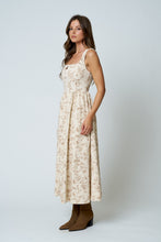 Load image into Gallery viewer, BP Floral Toile Front Hook Midi Dress