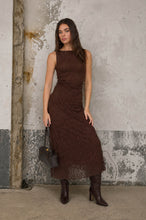 Load image into Gallery viewer, BP Lace Ruched Midi Dress