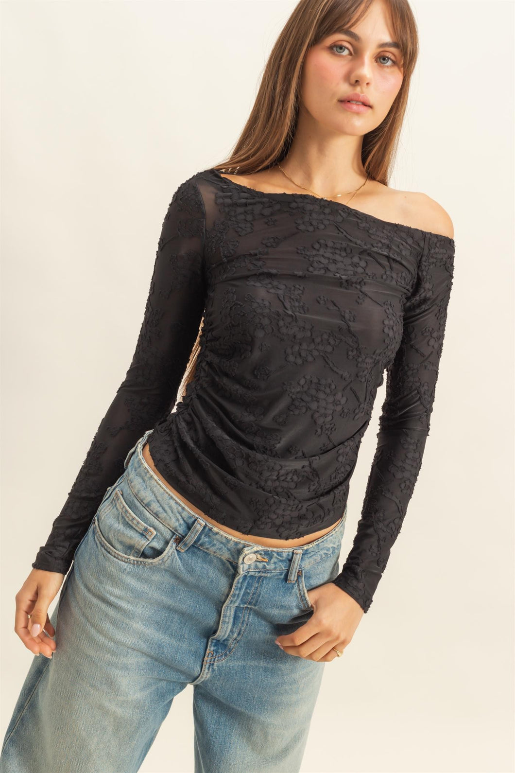 HF Lace Floral Top