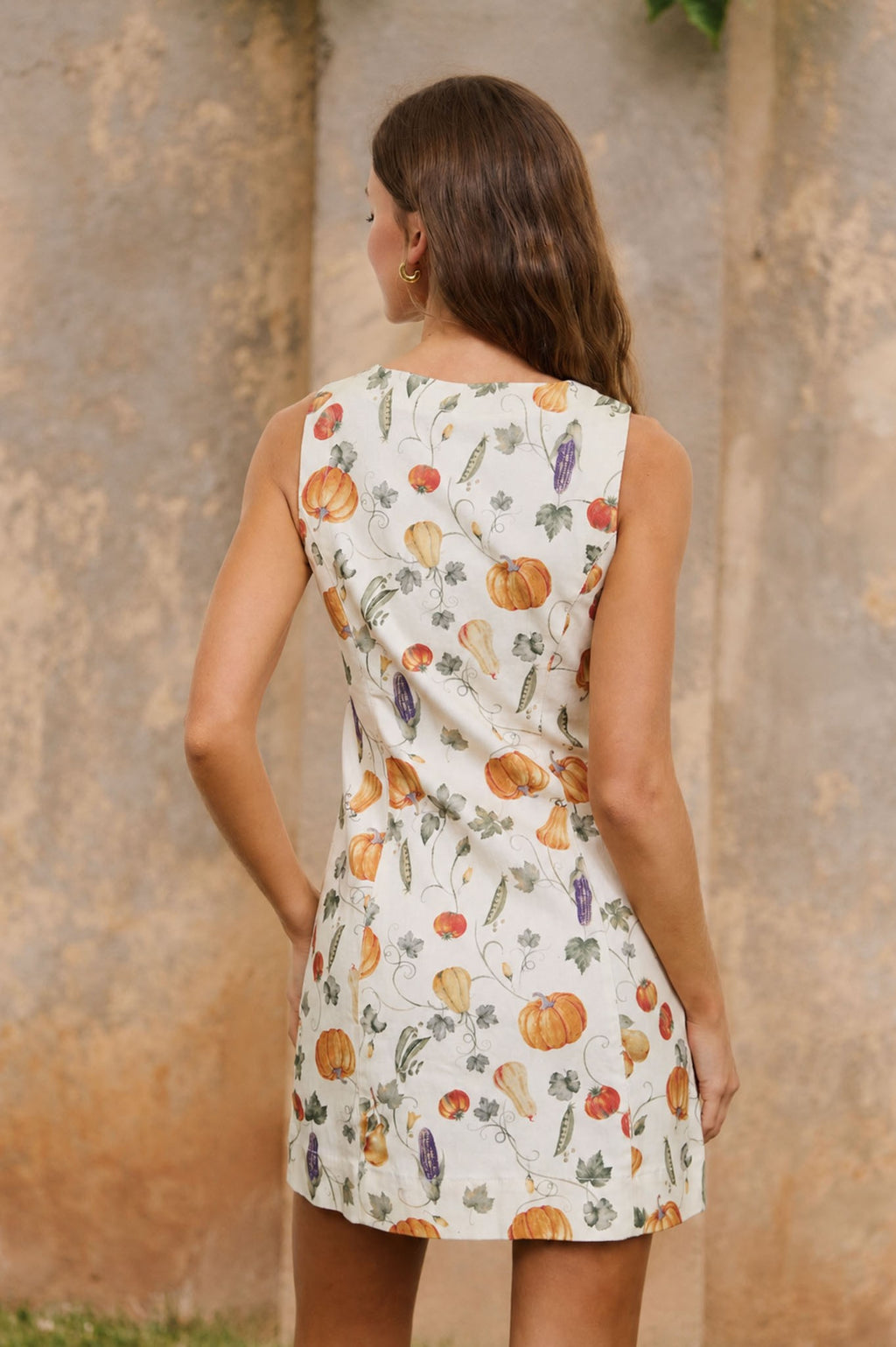BP Fall Pattern Mini Dress