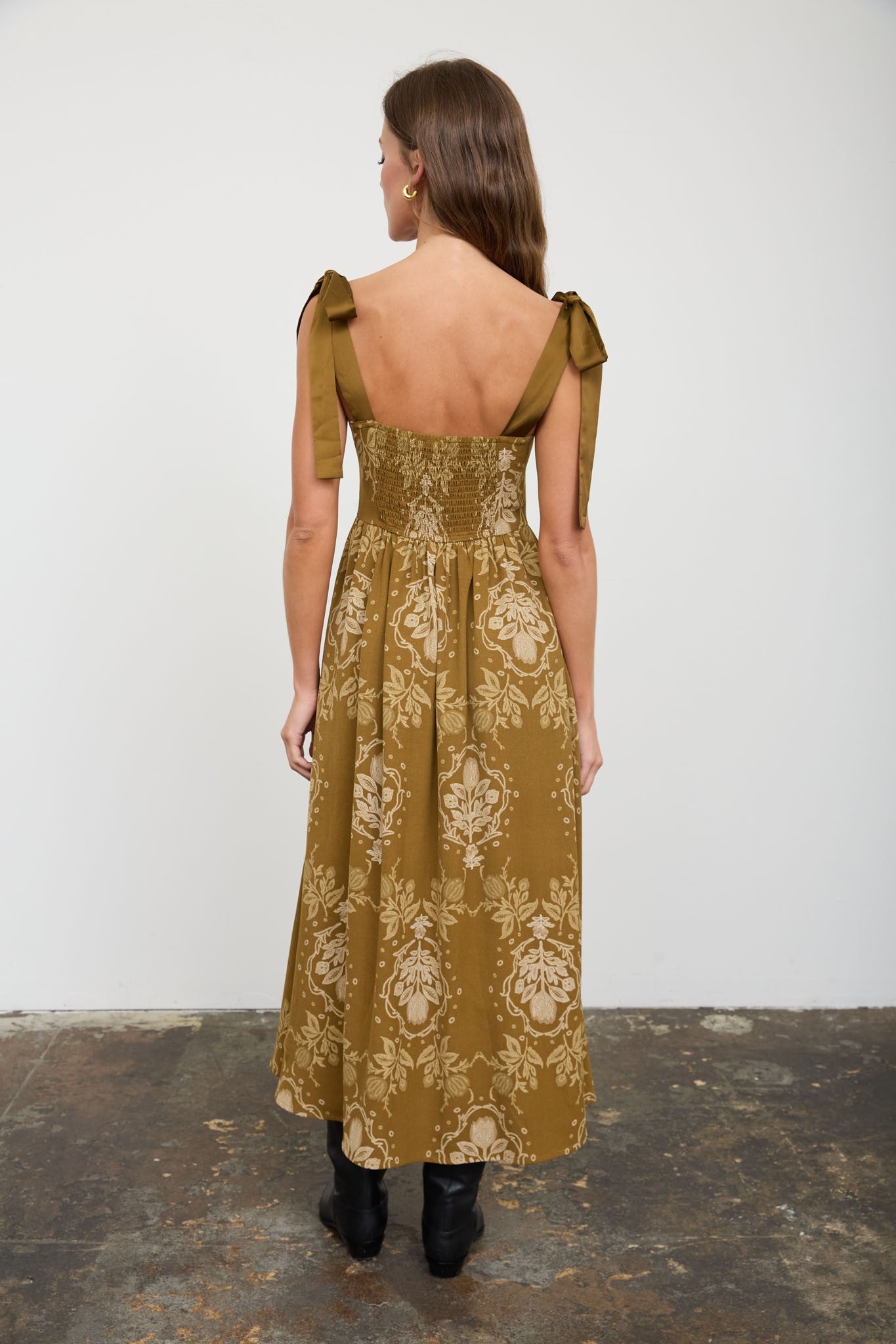 BP Medallion Tie Strap Dress