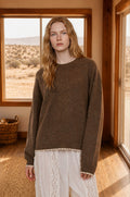 BP Contrast Edge Long Sleeve Pullover