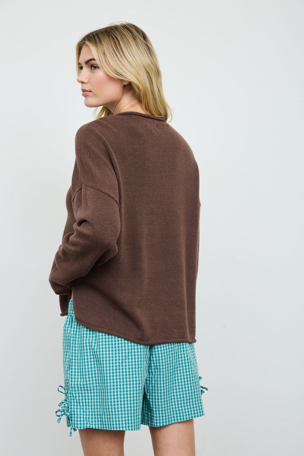 BP Puppy Motif Knit Pullover