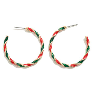 Red/Green Hoops